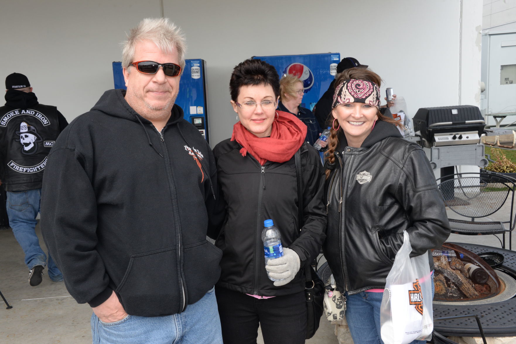 Les and Peggy Fitzwater, Tina Smith